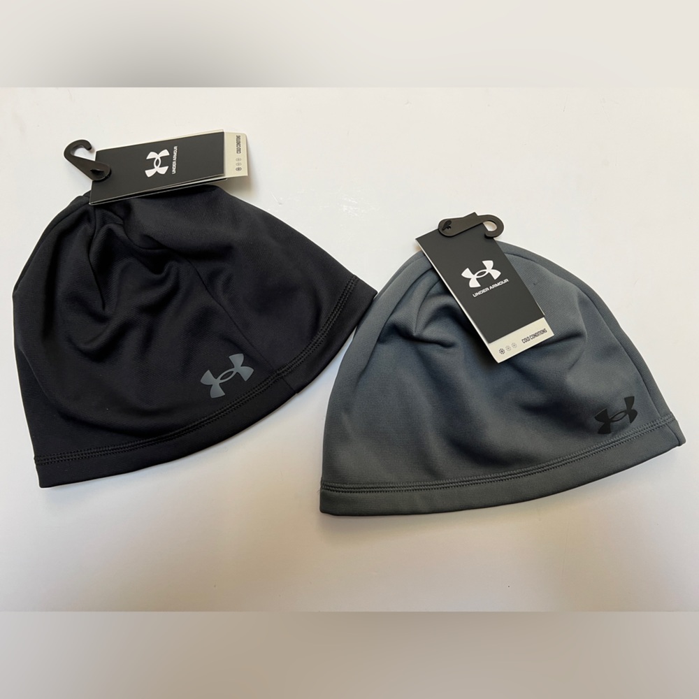 Set of 2 UnderArmour storm beanies NWT